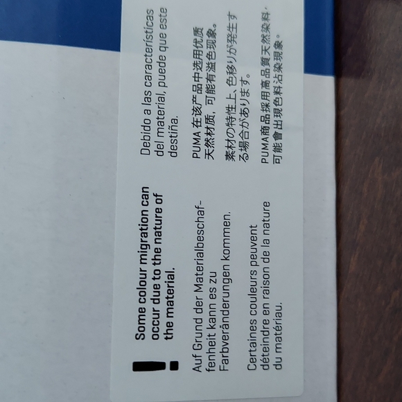 Puma RS-100 Ader Error Whisper White LAPIS blue new in box men's 8  Eur 40.5 - Picture 10 of 10